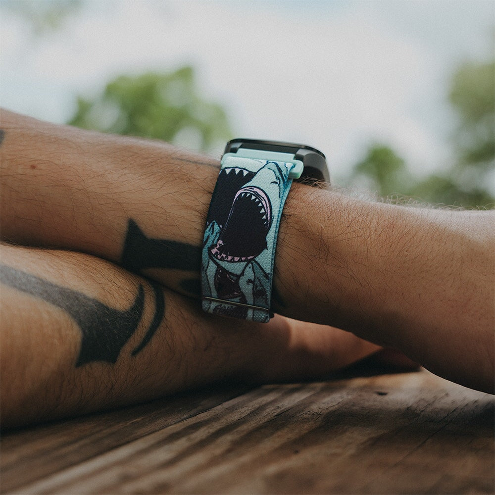 Loves To Nom Shark Watch Band