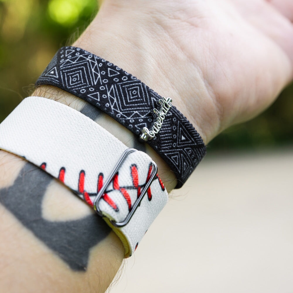 Baseball Text Charm