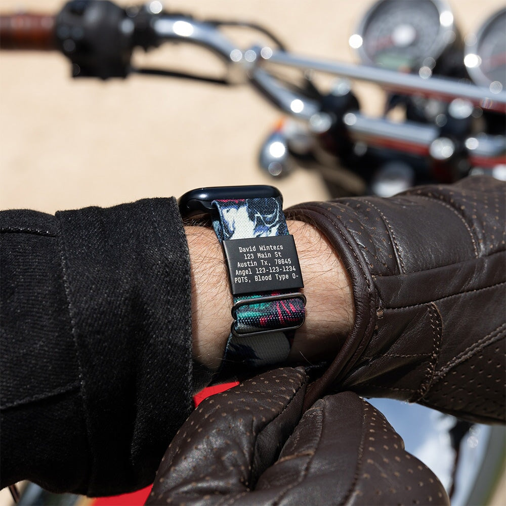 Medical Alert Watch Band Charm