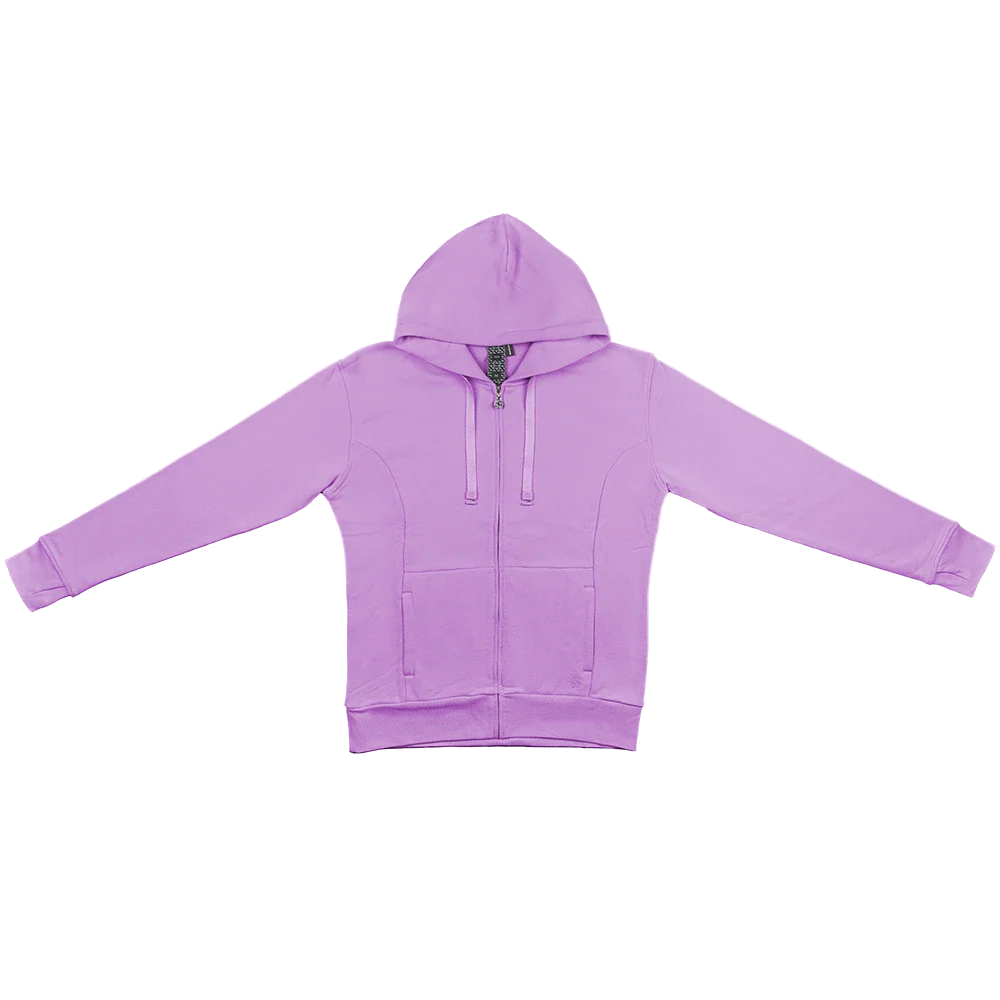 StringSwap Zip Hoodie - Orchid Purple