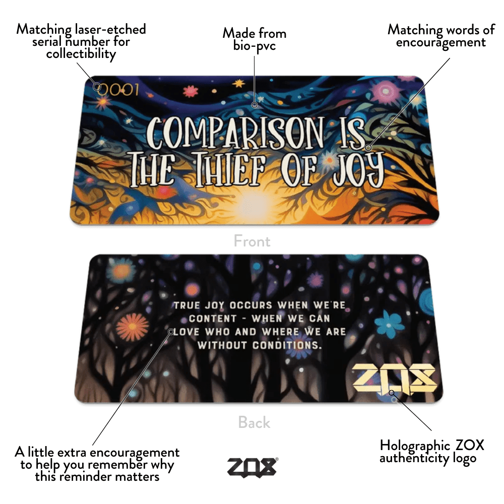 Comparison is the Thief of Joy
