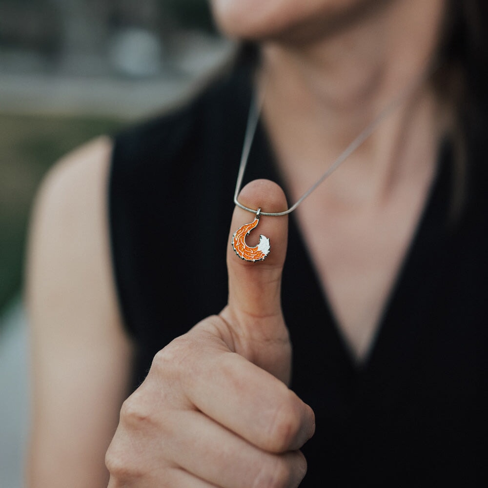 Fox Tail Necklace