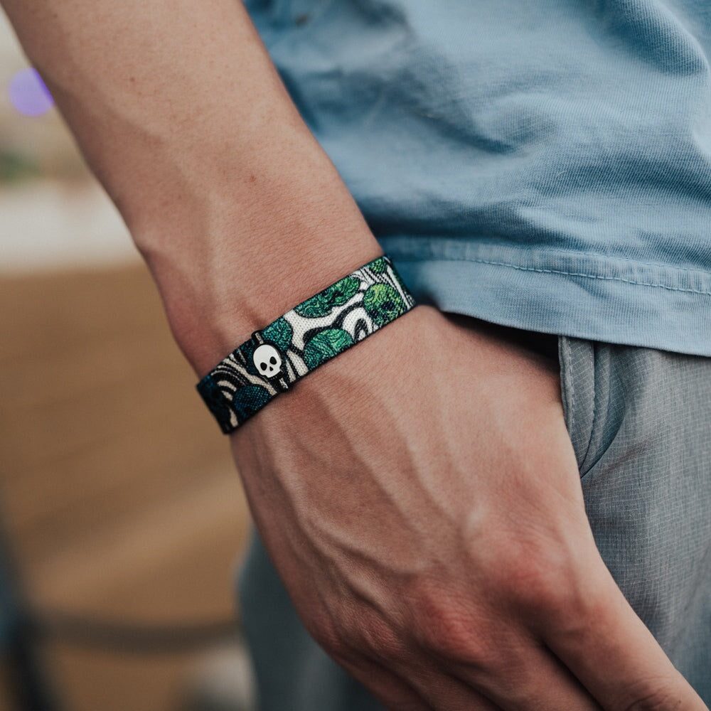 Glow-In-The-Dark Skull Charm
