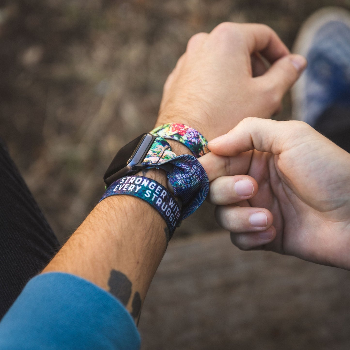 Stronger With Every Struggle Watch Band