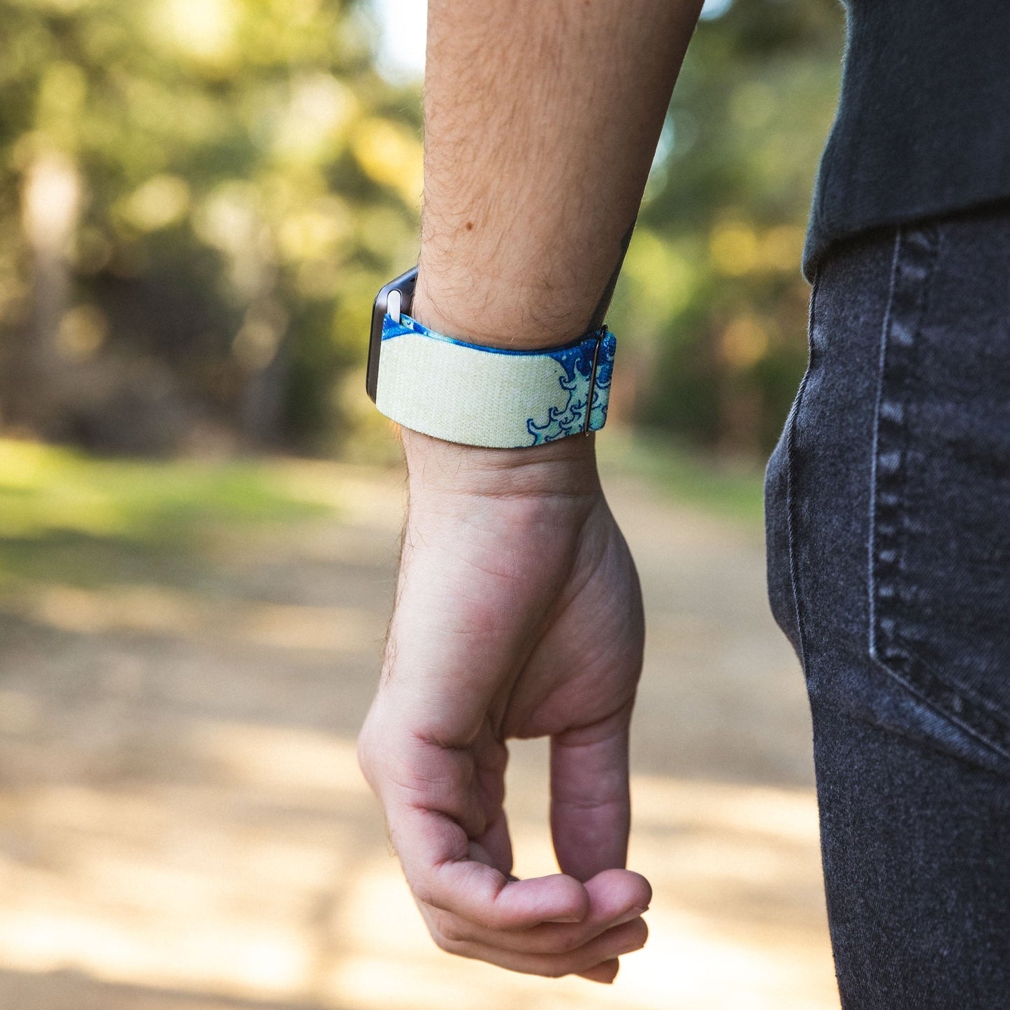 The Great Wave Watch Band