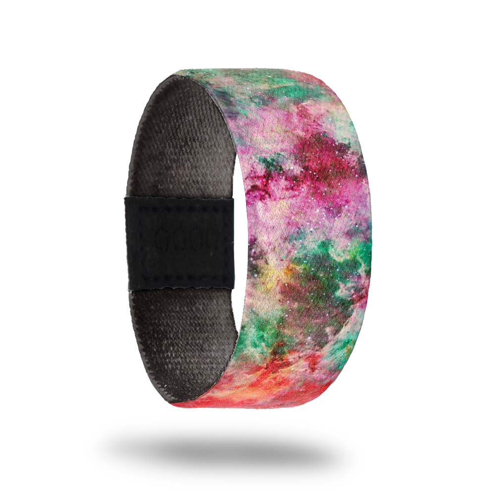 Better Every Day-Sold Out-ZOX - This item is sold out and will not be restocked. Multicolored watercolor abstract. Inside is solid black and reads Better Every Day. 