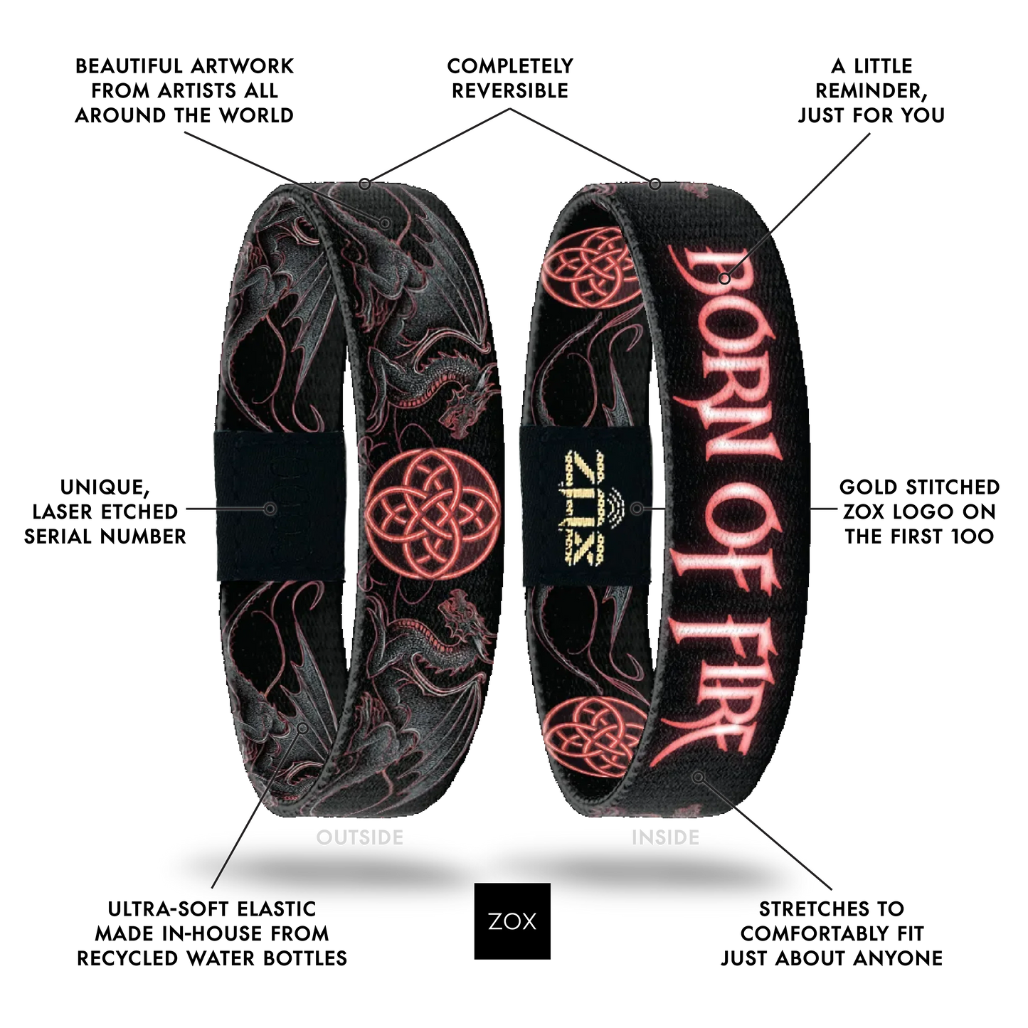 Born Of Fire Bracelet