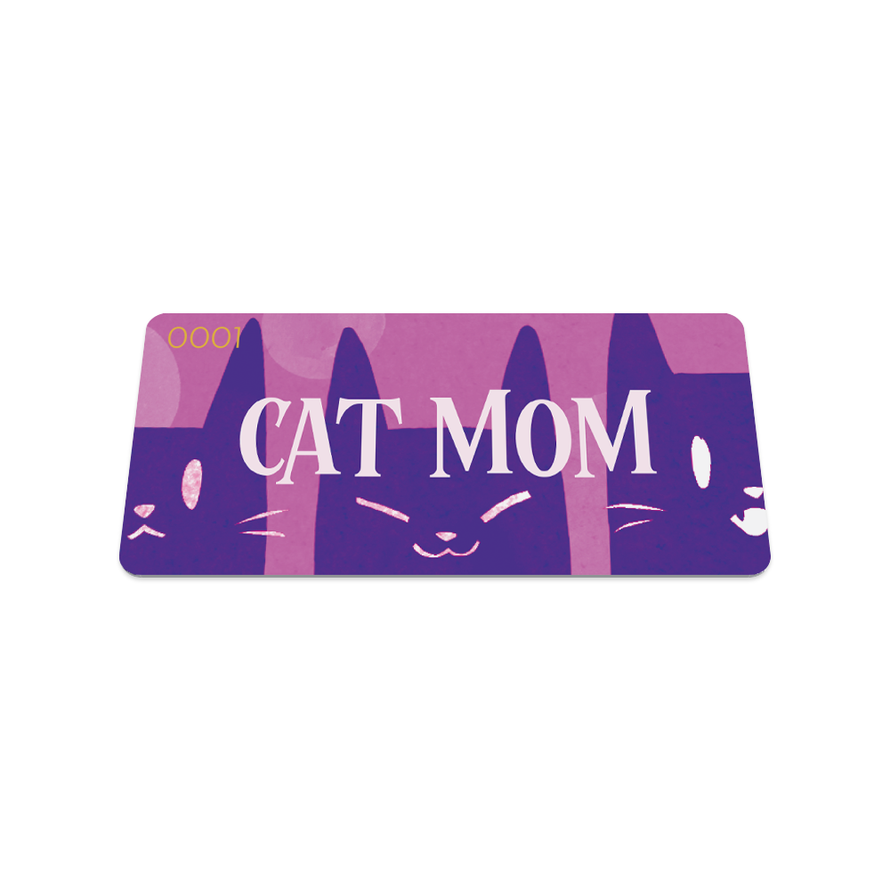 Cat Mom Wristband