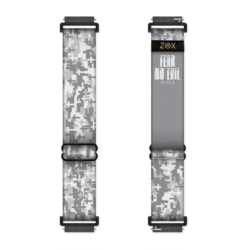 Fear No Evil Bible Verse Watchband+