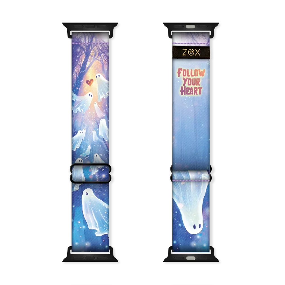 Follow Your Heart Ghost Watch Band
