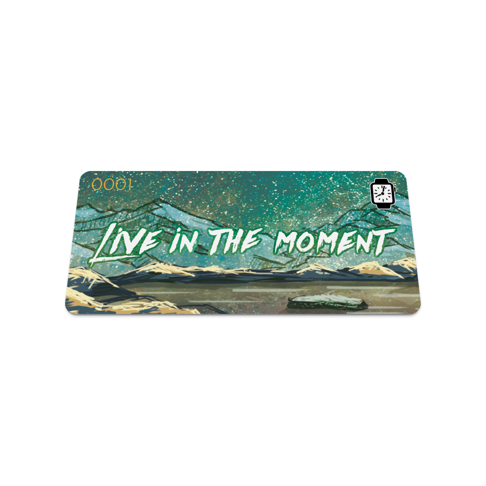 Live In The Moment Watch Band