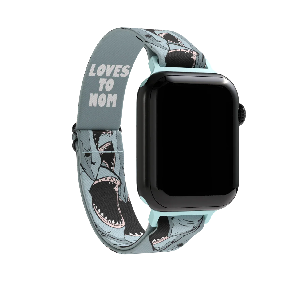 Loves To Nom Shark Watch Band
