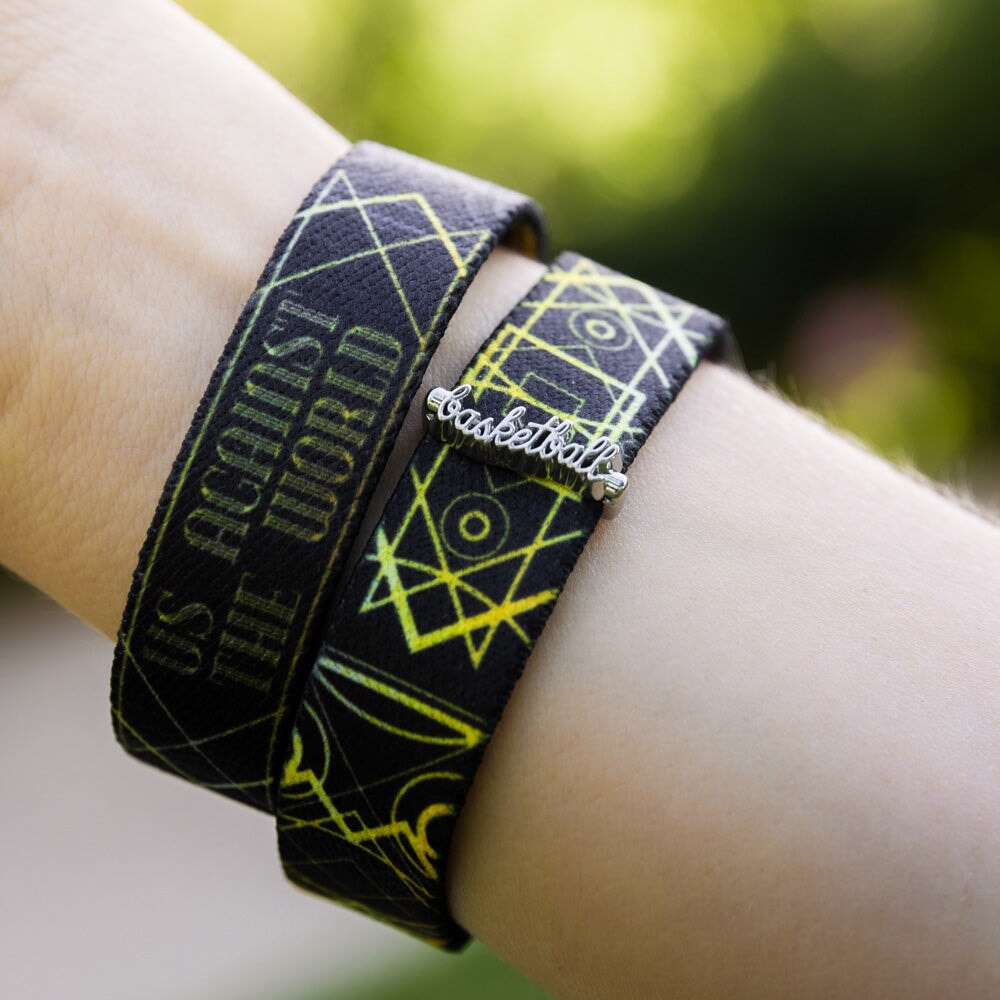 Basketball Text Charm