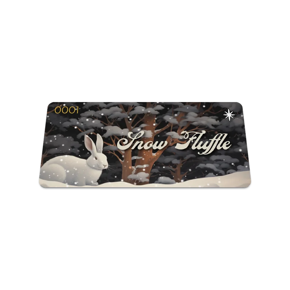 Snow Fluffle White Star  - January 2024