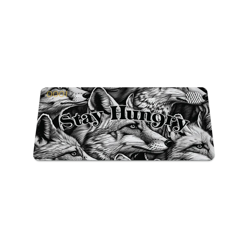 Stay Hungry Fox String