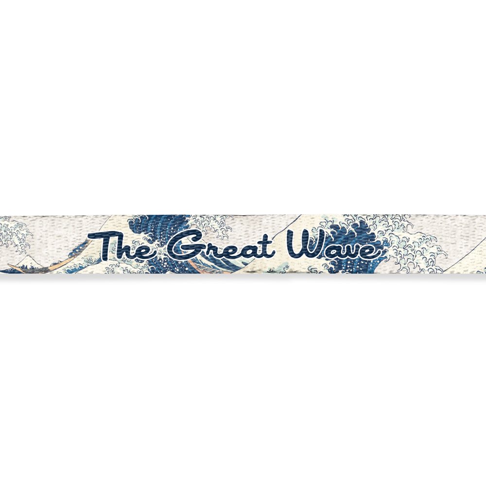The Great Wave - Lanyard