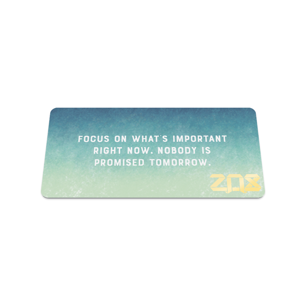 Be Present-Sold Out - Singles-ZOX - This item is sold out and will not be restocked.