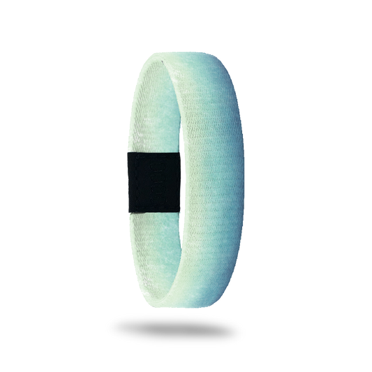 Outside Design of Be Present: gradient from dark blue to light blue