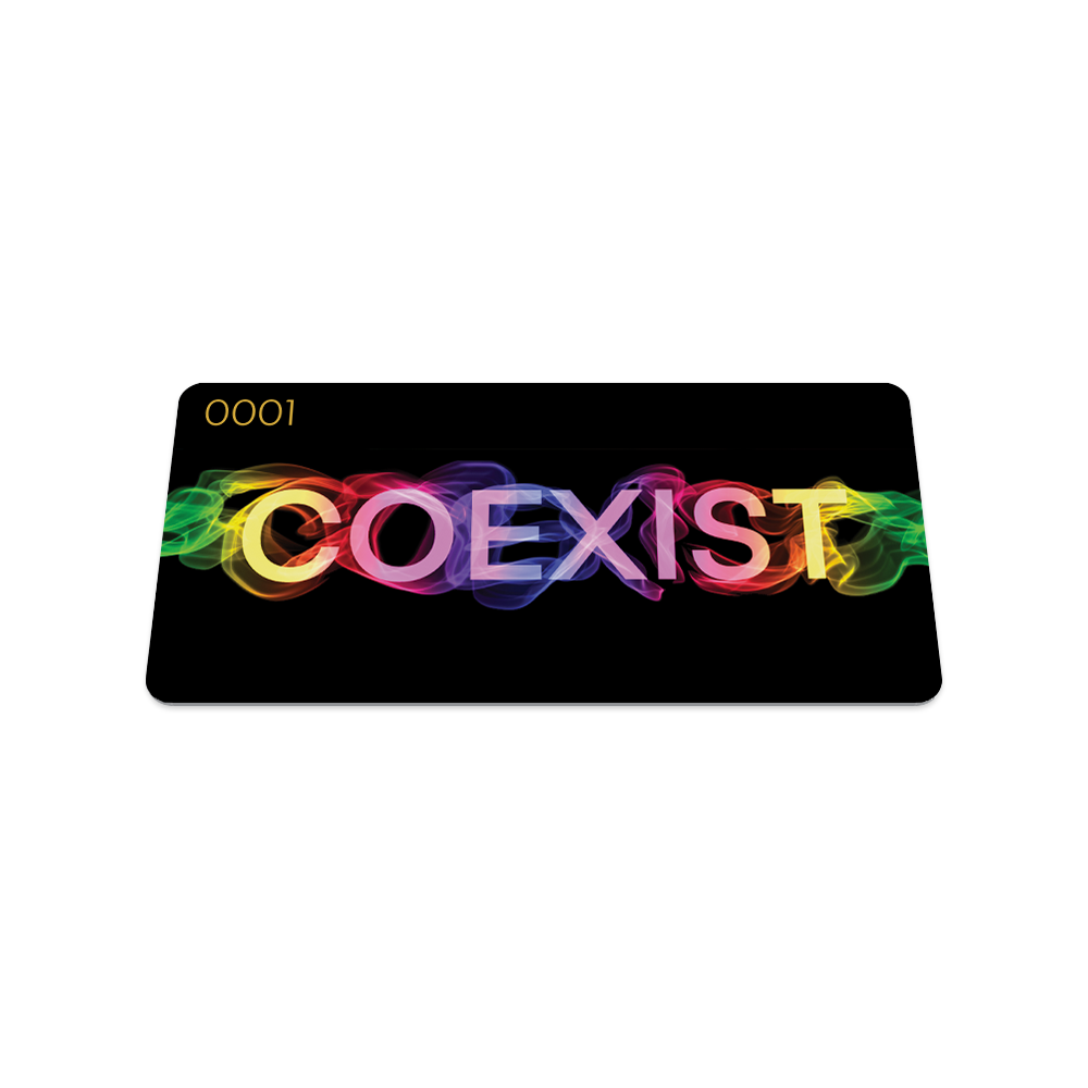 Coexist-Sold Out-ZOX - This item is sold out and will not be restocked.