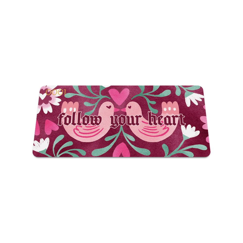 Follow Your Heart-Sold Out-ZOX - This item is sold out and will not be restocked.