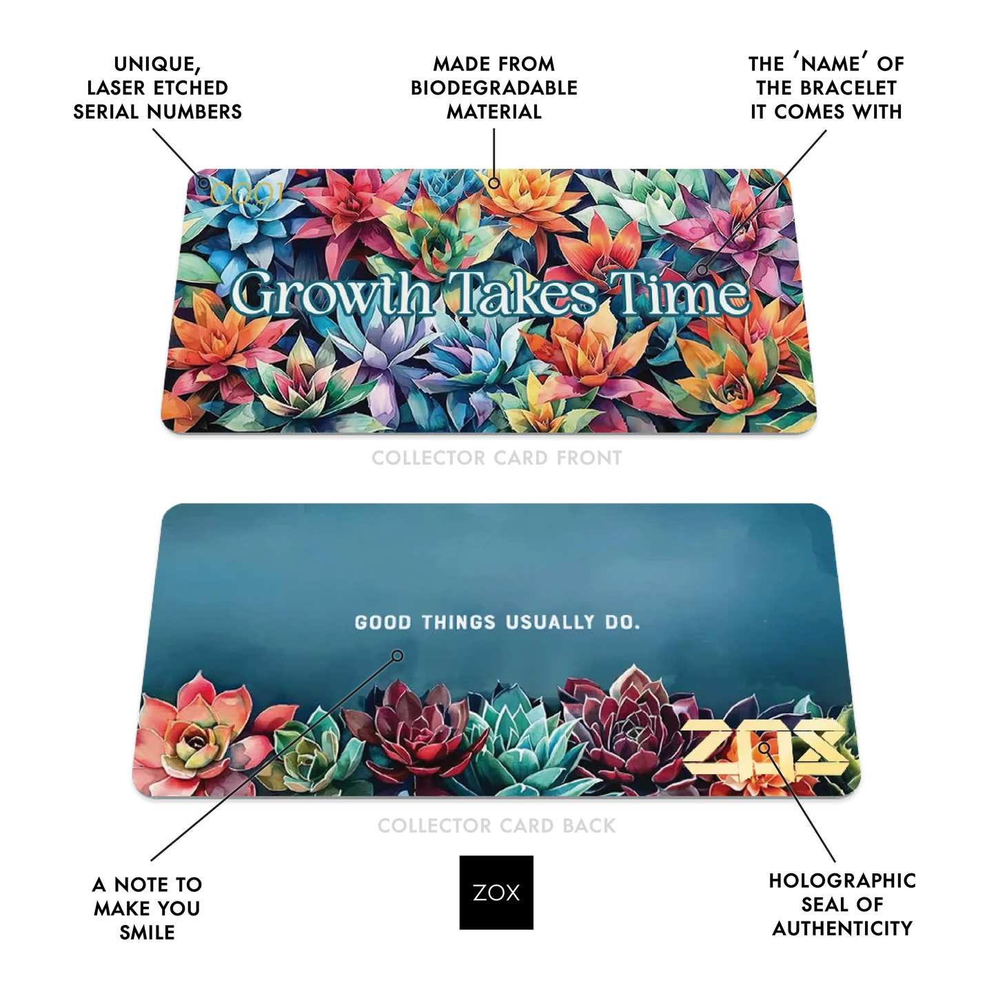Growth Takes Time Bracelet