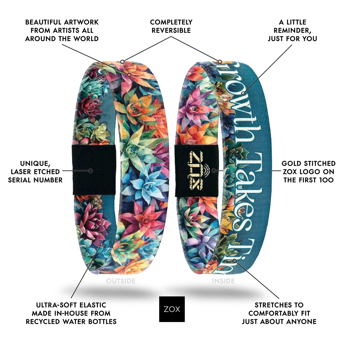 Growth Takes Time Bracelet