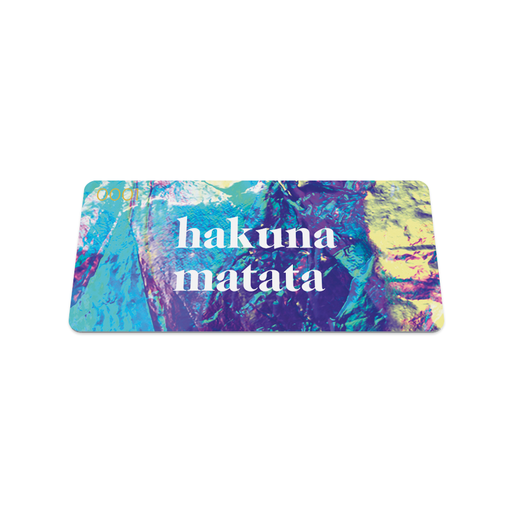 Hakuna Matata-Sold Out - Singles-ZOX - This item is sold out and will not be restocked.