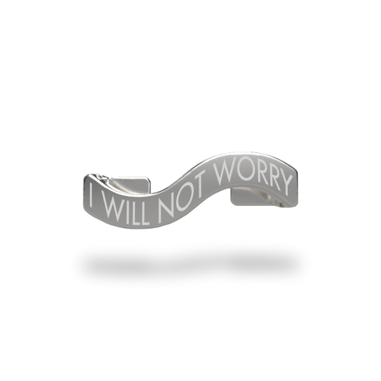 I Will Not Worry Charm