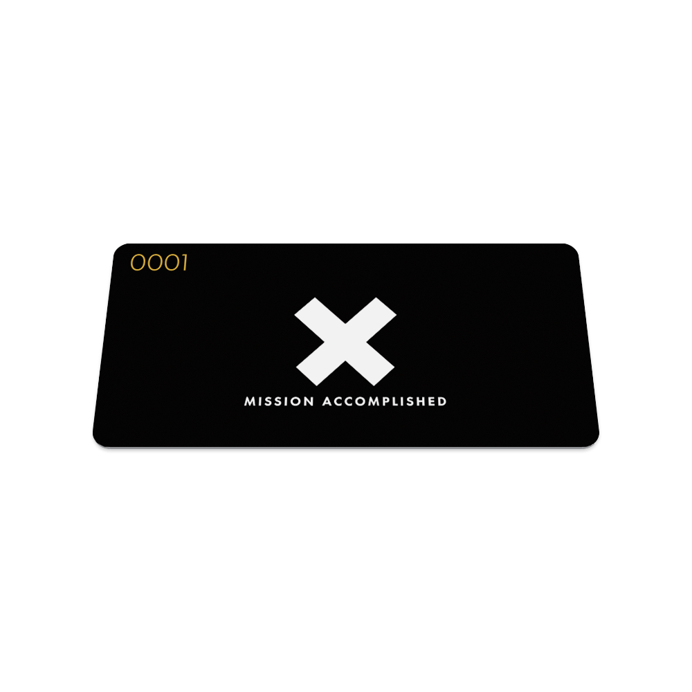Mission Accomplished-Sold Out - Singles-ZOX - This item is sold out and will not be restocked.