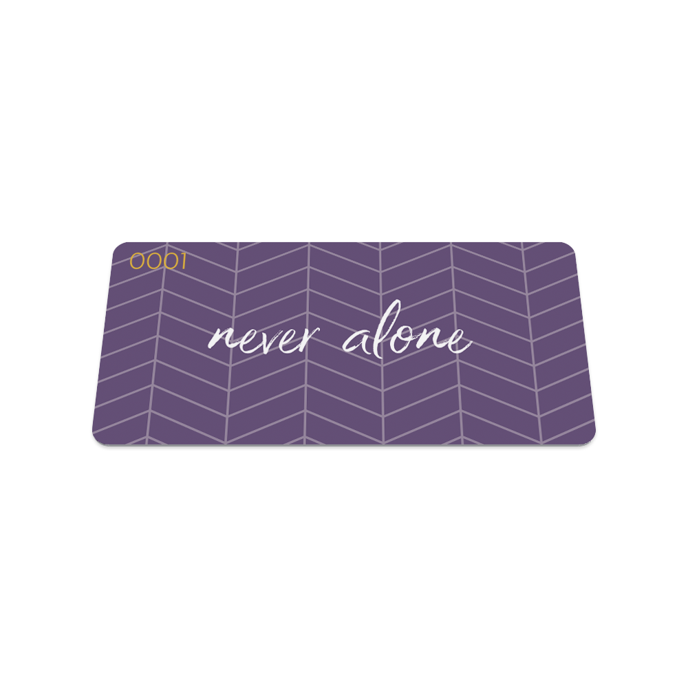 Never Alone-Sold Out - Singles-ZOX - This item is sold out and will not be restocked.