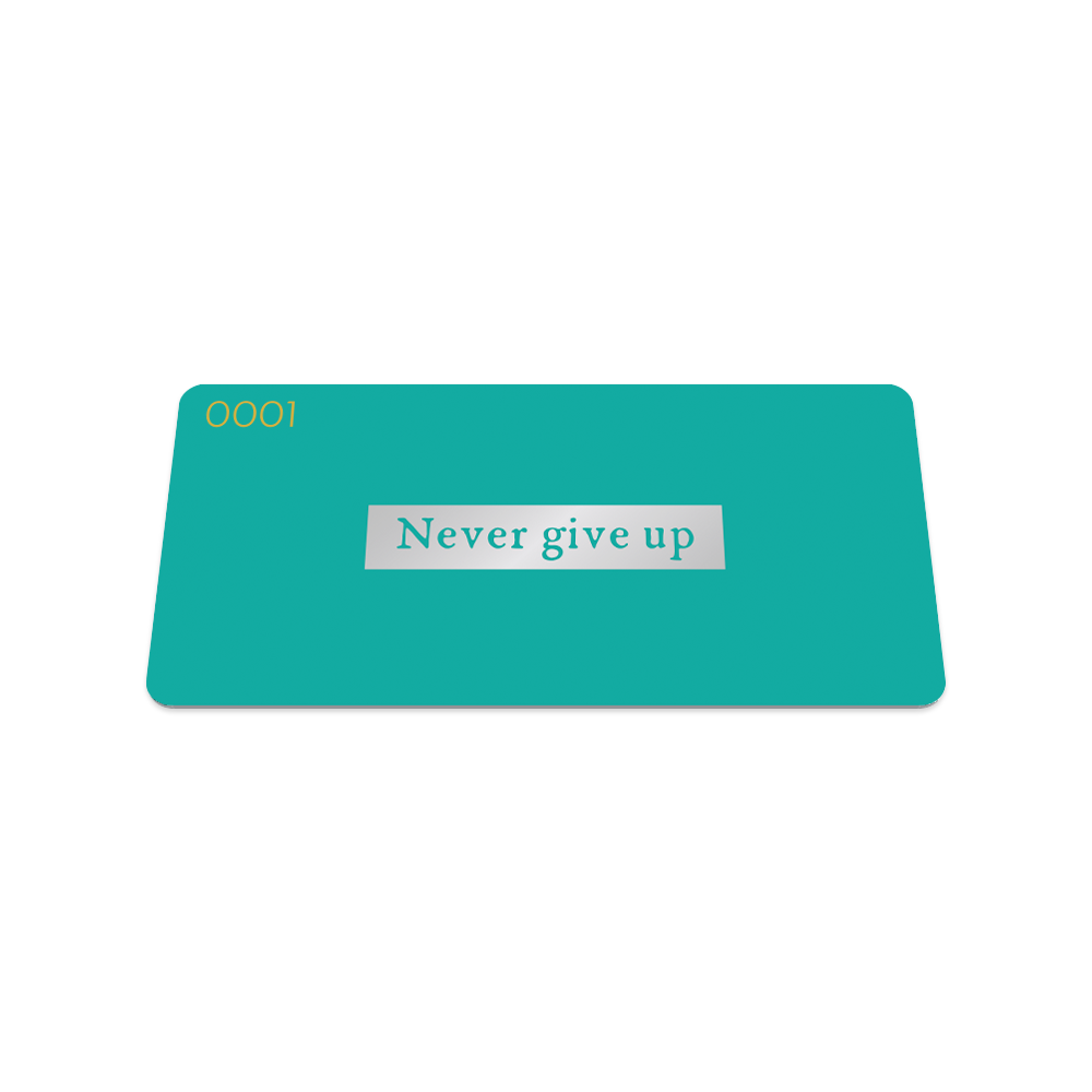 Never Give Up Metlet