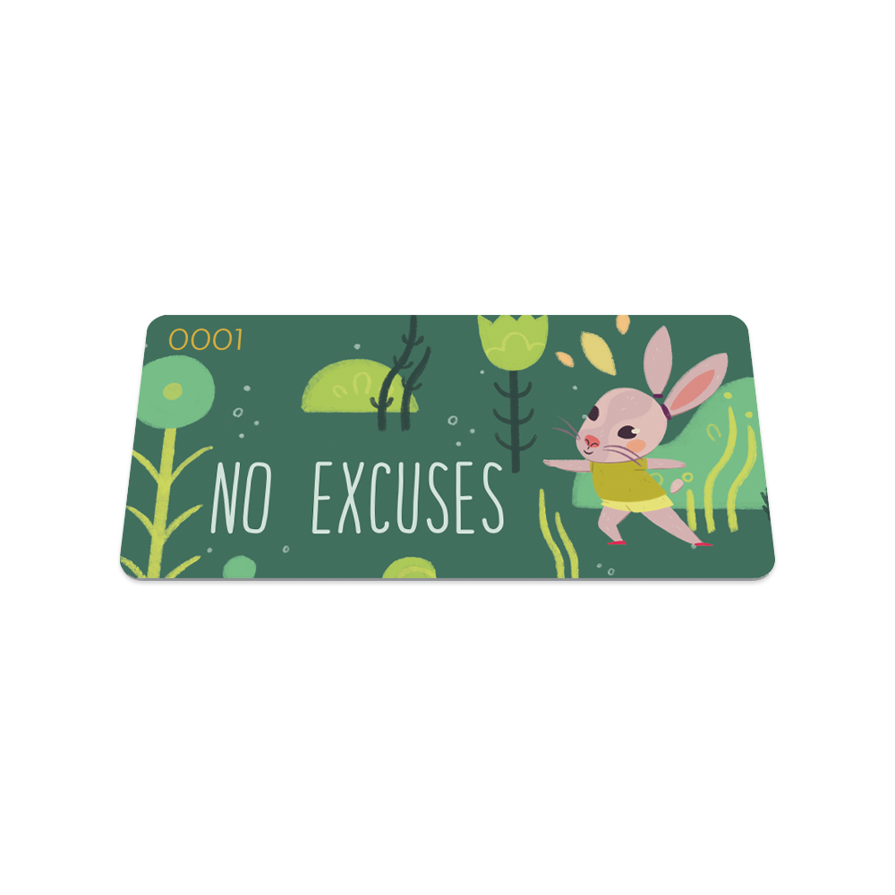 No Excuses-Sold Out - Singles-Medium-ZOX - This item is sold out and will not be restocked.