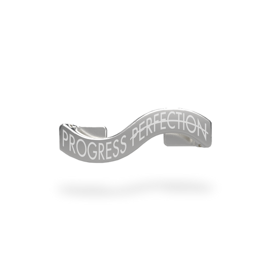 Progress Not Perfection Charm