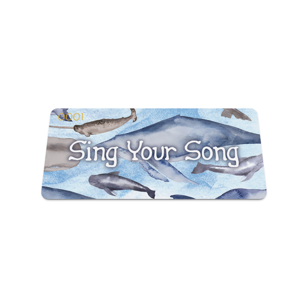 Sing Your Song-Sold Out-ZOX - This item is sold out and will not be restocked.
