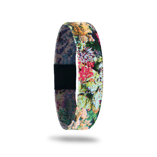 Outside Design of Stronger With Every Struggle: photoshopped bright coral design