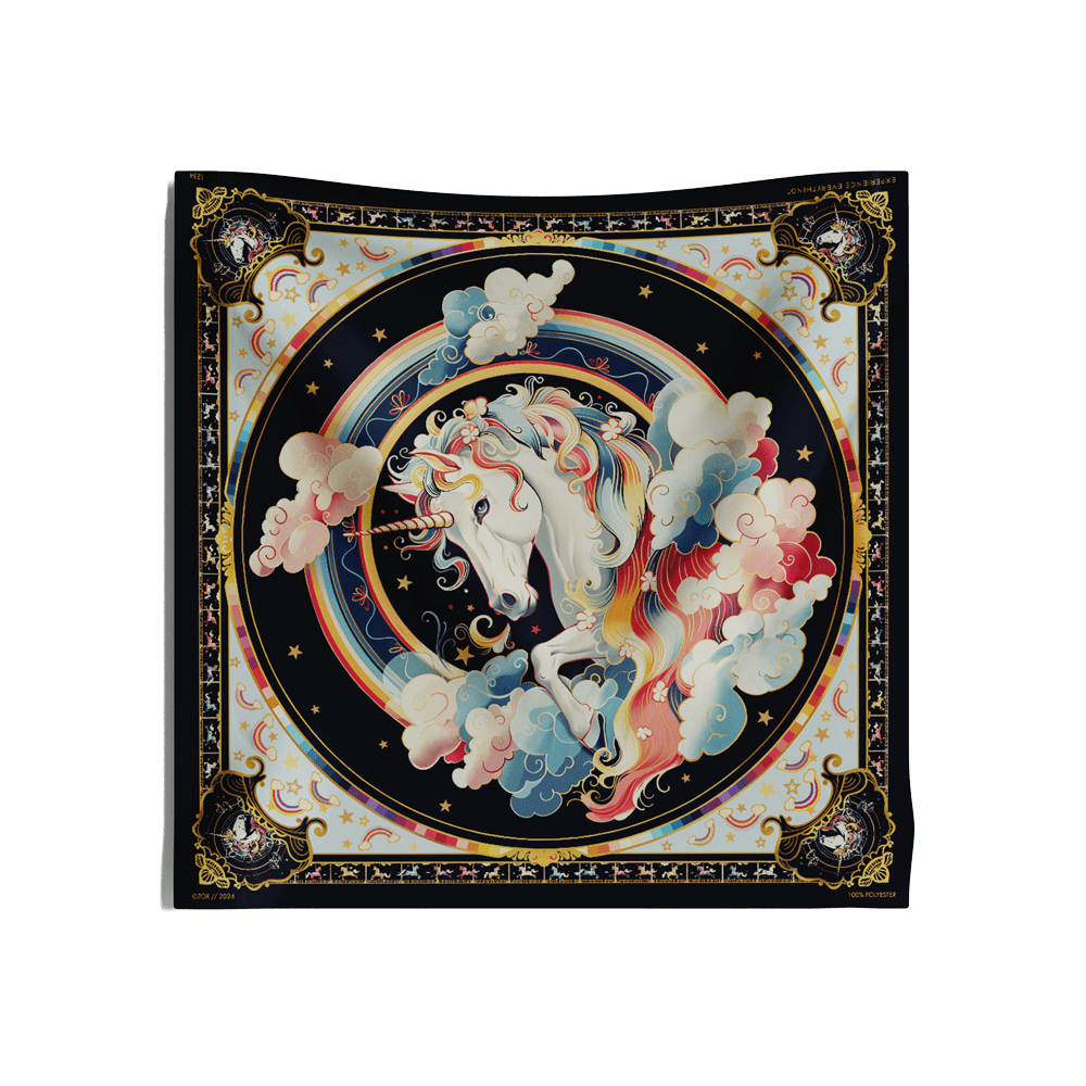 Believe In Magic Unicorn Scarf